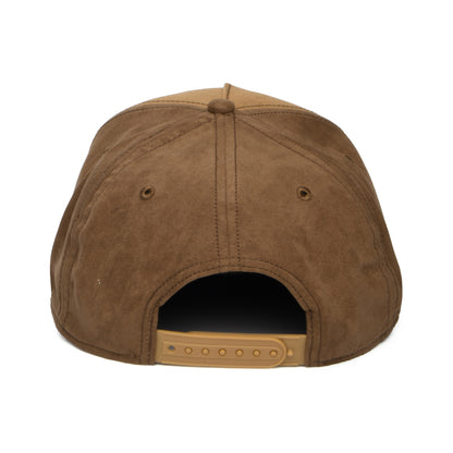 Stetson Hats Buffalo Horn Snapback Cap - Brown