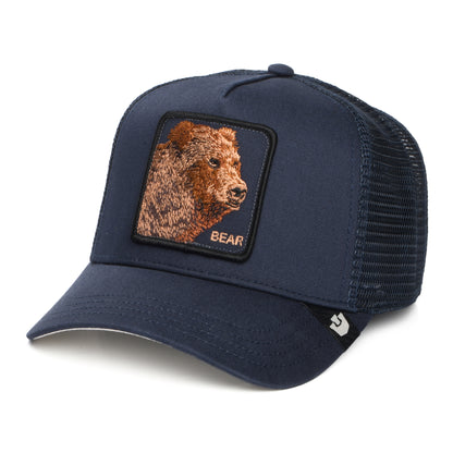 Goorin Bear Trucker Cap - Navy Blue