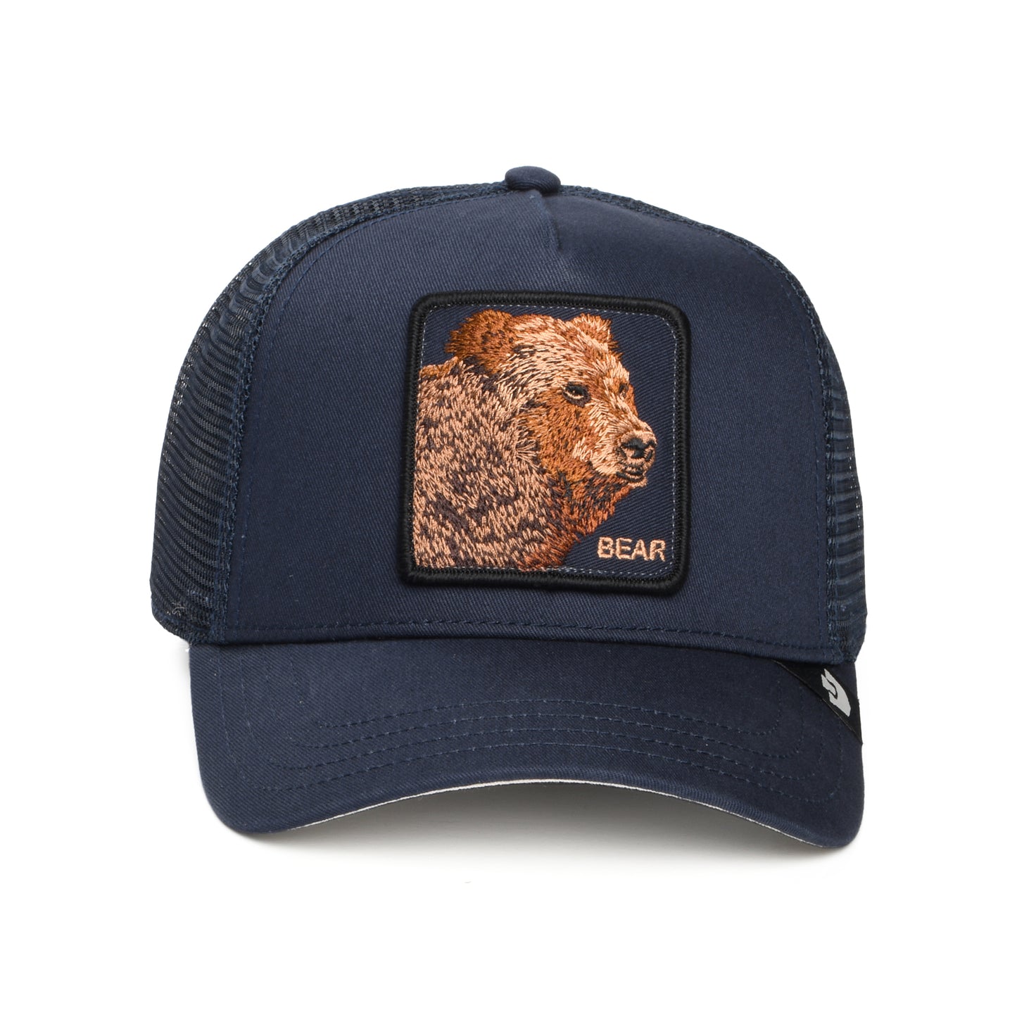 Goorin Bear Trucker Cap - Navy Blue