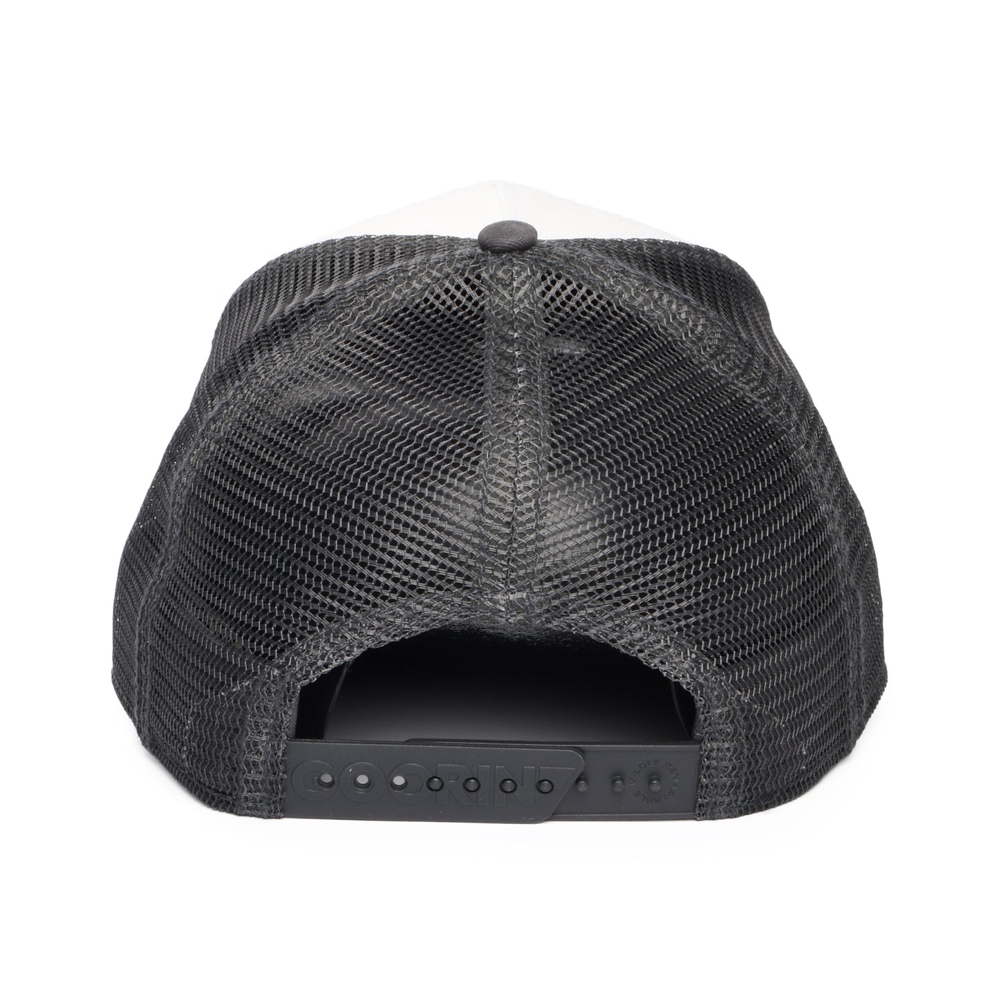 Goorin Bulletproof Trucker Cap - White-Grey