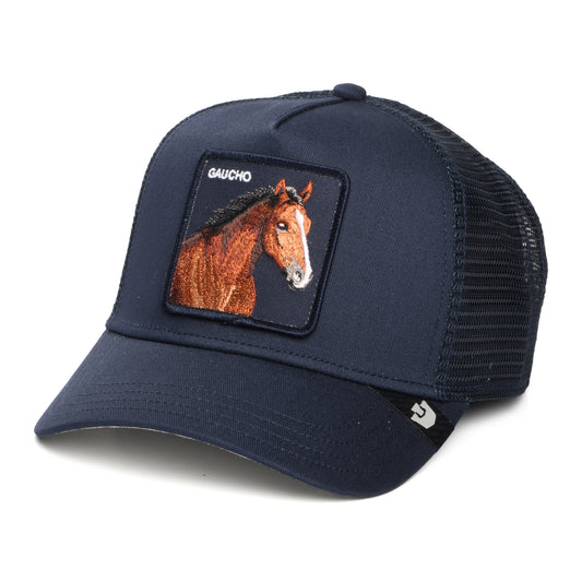 Goorin Gaucho Trucker Cap - Navy Blue