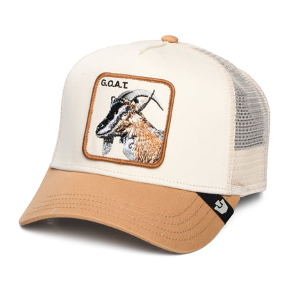 Goorin Goat Trucker Cap - Cream-Tan