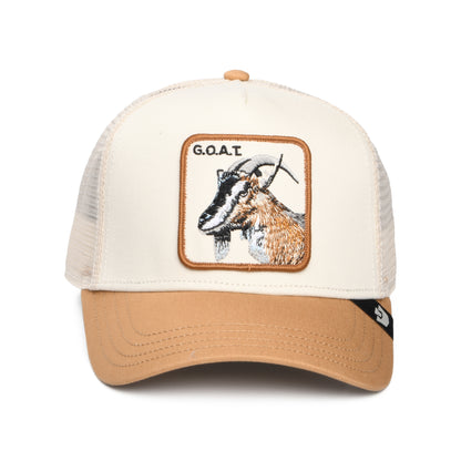 Goorin Goat Trucker Cap - Cream-Tan