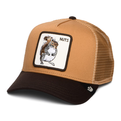 Goorin Nuts Trucker Cap - Tan-Brown