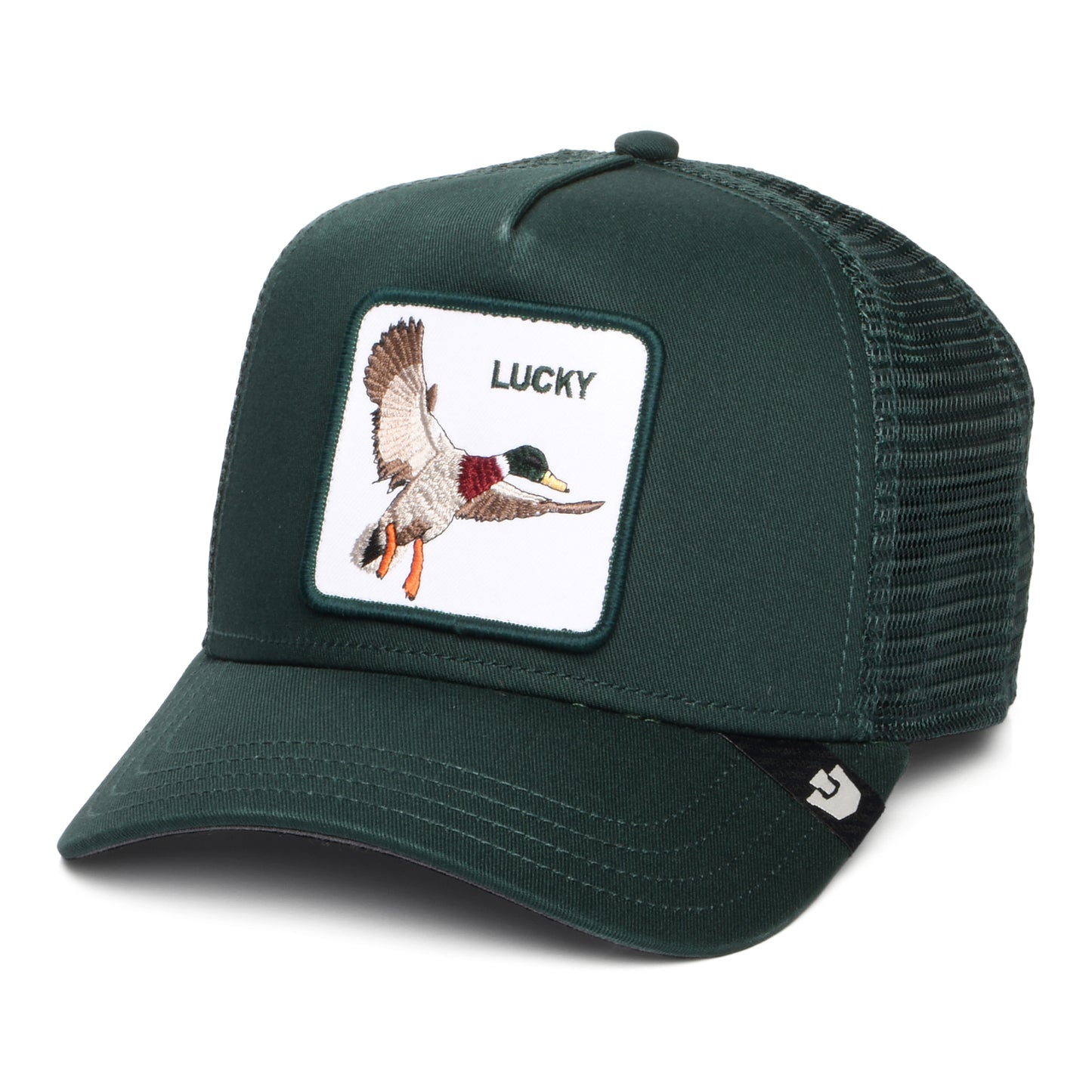Goorin Lucky Duck Trucker Cap - Forest