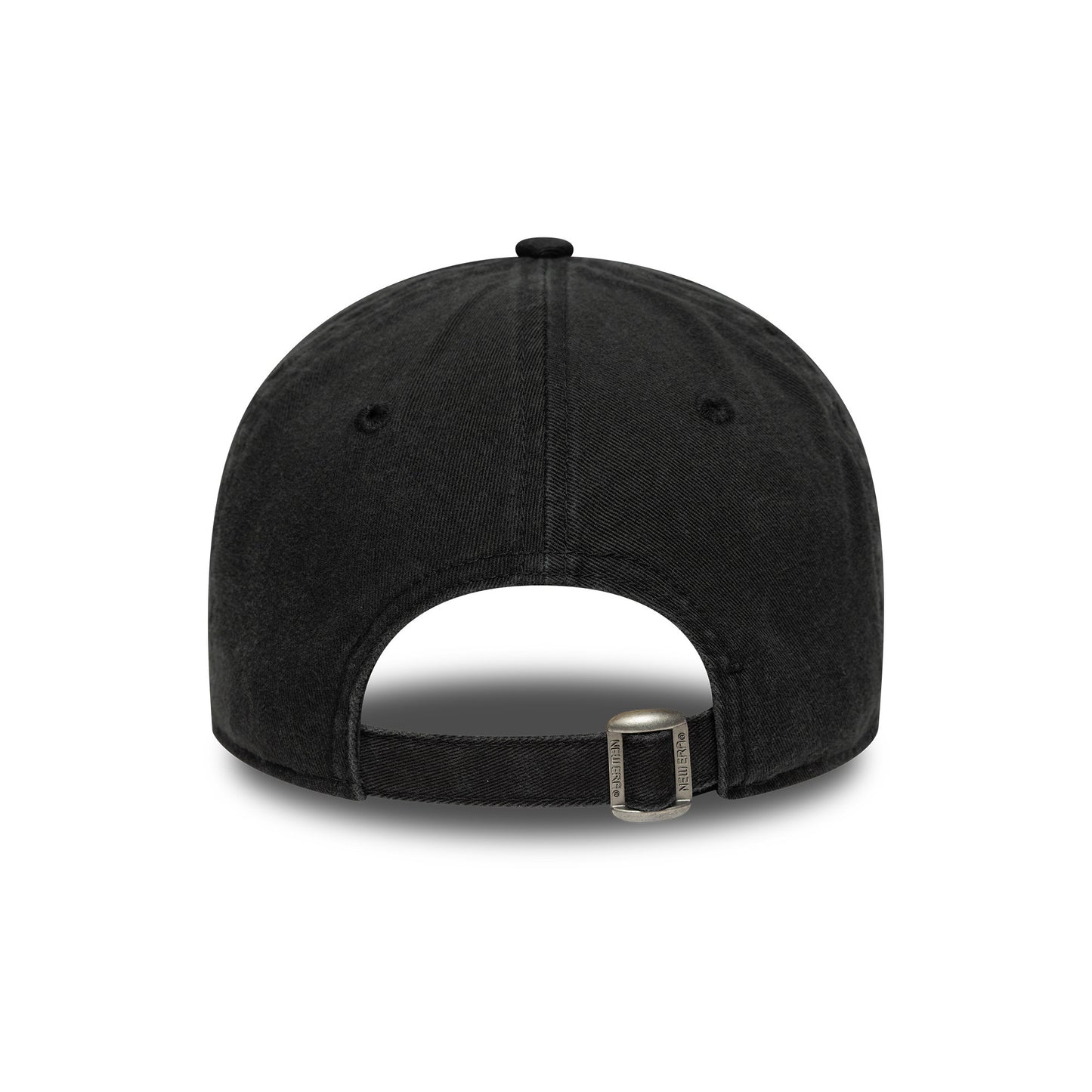 New Era 9TWENTY New York Mets Baseball Cap - MLB Washed Script - Black-Orange