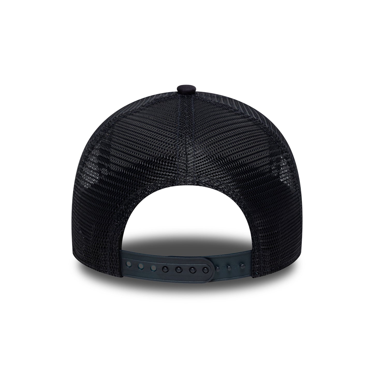 New Era New York Yankees A-Frame Trucker Cap - MLB Outline - Navy-Light Blue