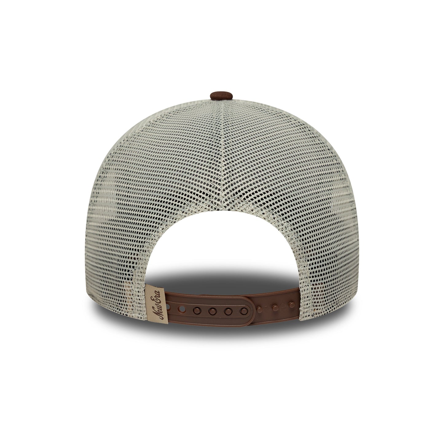 New Era A-Frame Trucker Cap - NE Patch - Chocolate-Stone