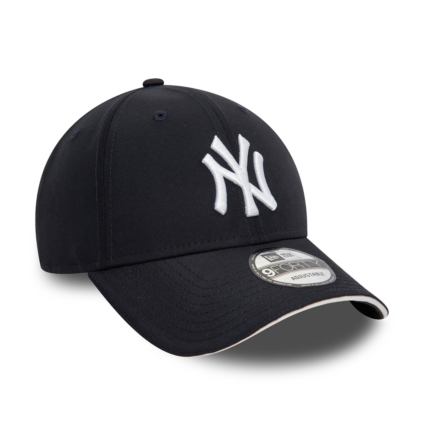 New Era 9FORTY New York Yankees Baseball Cap - MLB Microfibre - Navy-White