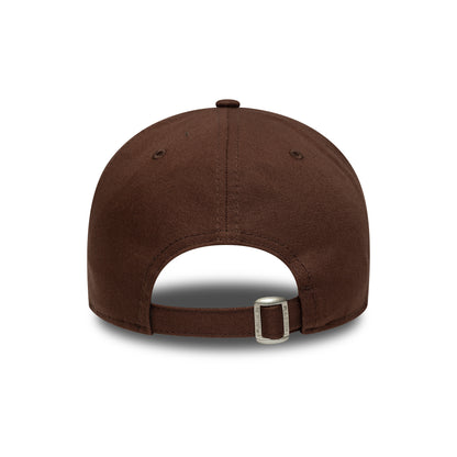 New Era 9FORTY New York Yankees Baseball Cap - MLB Outline - Chocolate-Cream
