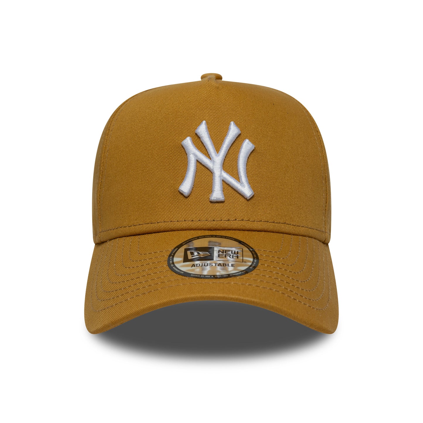 New Era 9FORTY New York Yankees A-Frame Snapback Cap MLB League Essential - Ochre-White