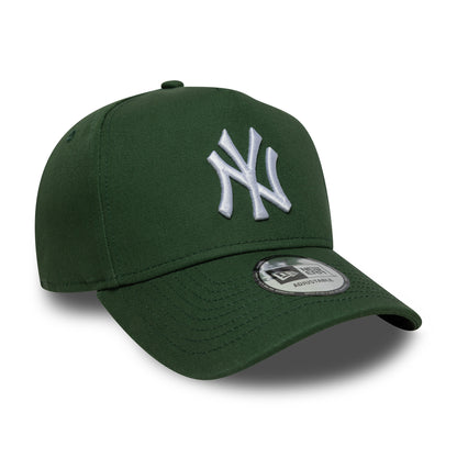 New Era 9FORTY New York Yankees A-Frame Snapback Cap MLB League Essential - Green-White