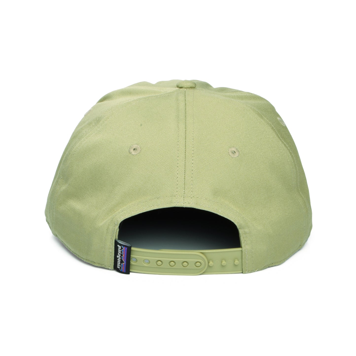 Patagonia Hats Boardshort Label Funfarer Organic Cotton Baseball Cap - Light Olive
