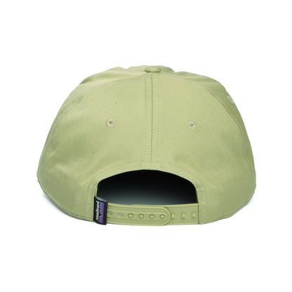 Patagonia Hats Boardshort Label Funfarer Organic Cotton Baseball Cap - Light Olive