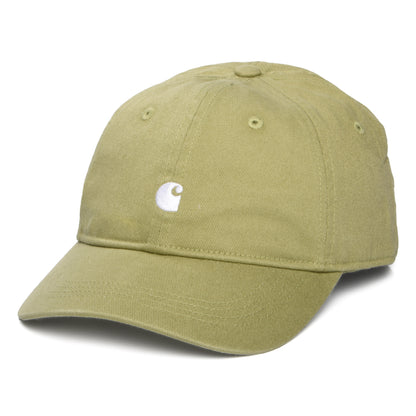 Carhartt WIP Hats Madison Logo Baseball Cap - Light Olive-White