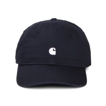 Carhartt WIP Hats Madison Logo Baseball Cap - Dark Navy-White