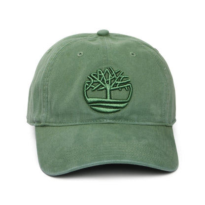 Timberland Hats Soundview Cotton Canvas Baseball Cap - Light Forest
