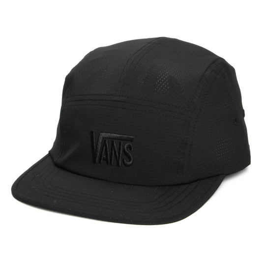 Vans Hats Stretch Logo 5 Panel Cap - Black