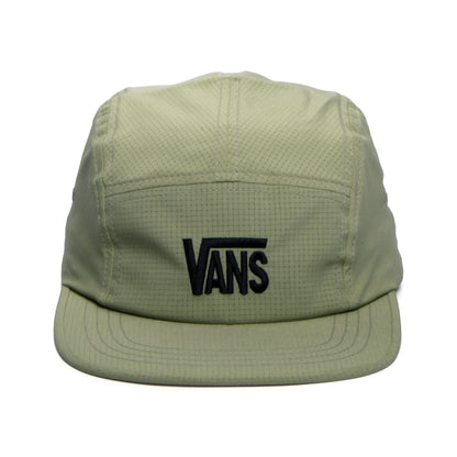 Vans Hats Stretch Logo 5 Panel Cap - Sage