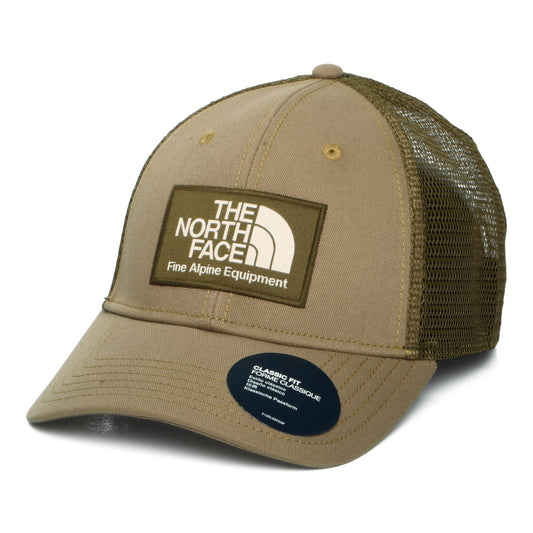 The North Face Hats Mudder Recycled Trucker Cap - Taupe-Olive