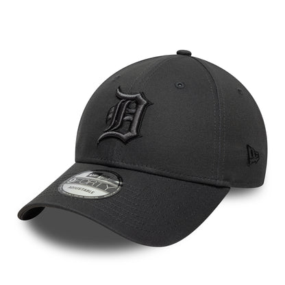 New Era 9FORTY Detroit Tigers Baseball Cap - MLB League Essential - Dark Grey-Black