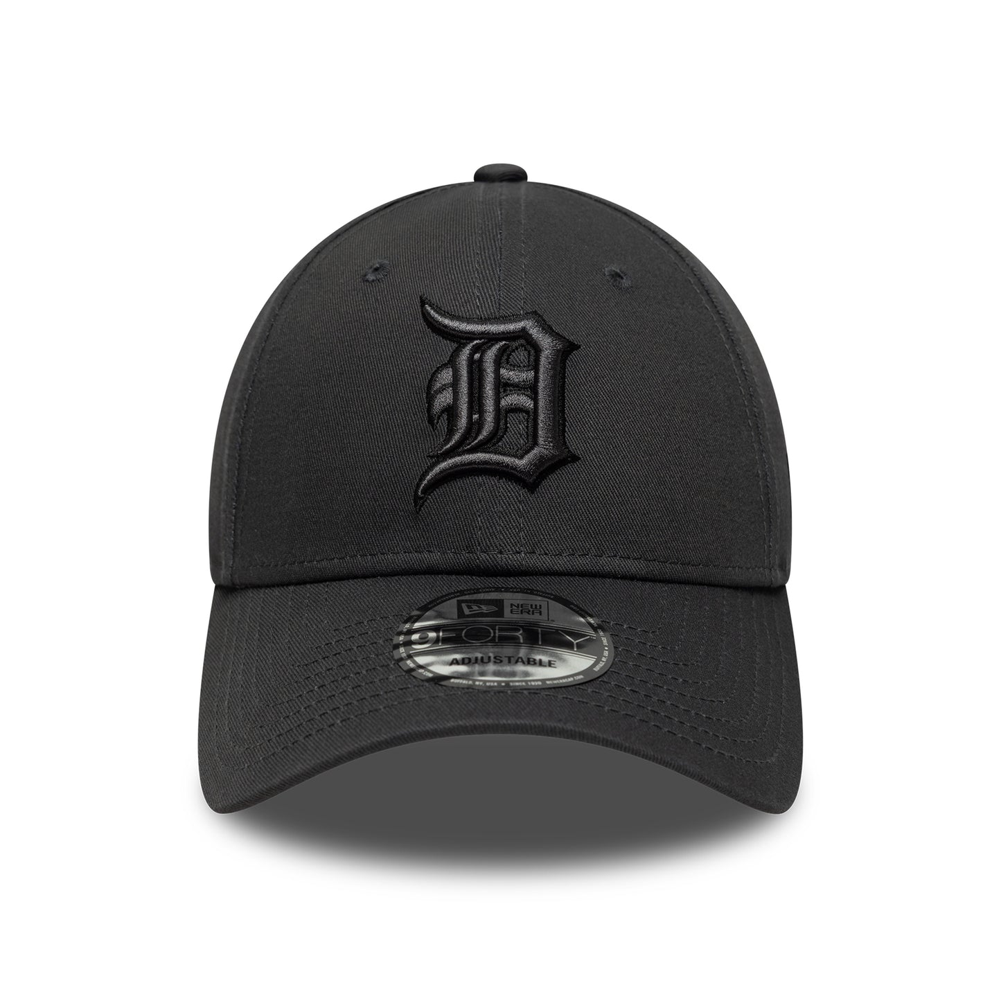 New Era 9FORTY Detroit Tigers Baseball Cap - MLB League Essential - Dark Grey-Black