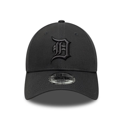 New Era 9FORTY Detroit Tigers Baseball Cap - MLB League Essential - Dark Grey-Black