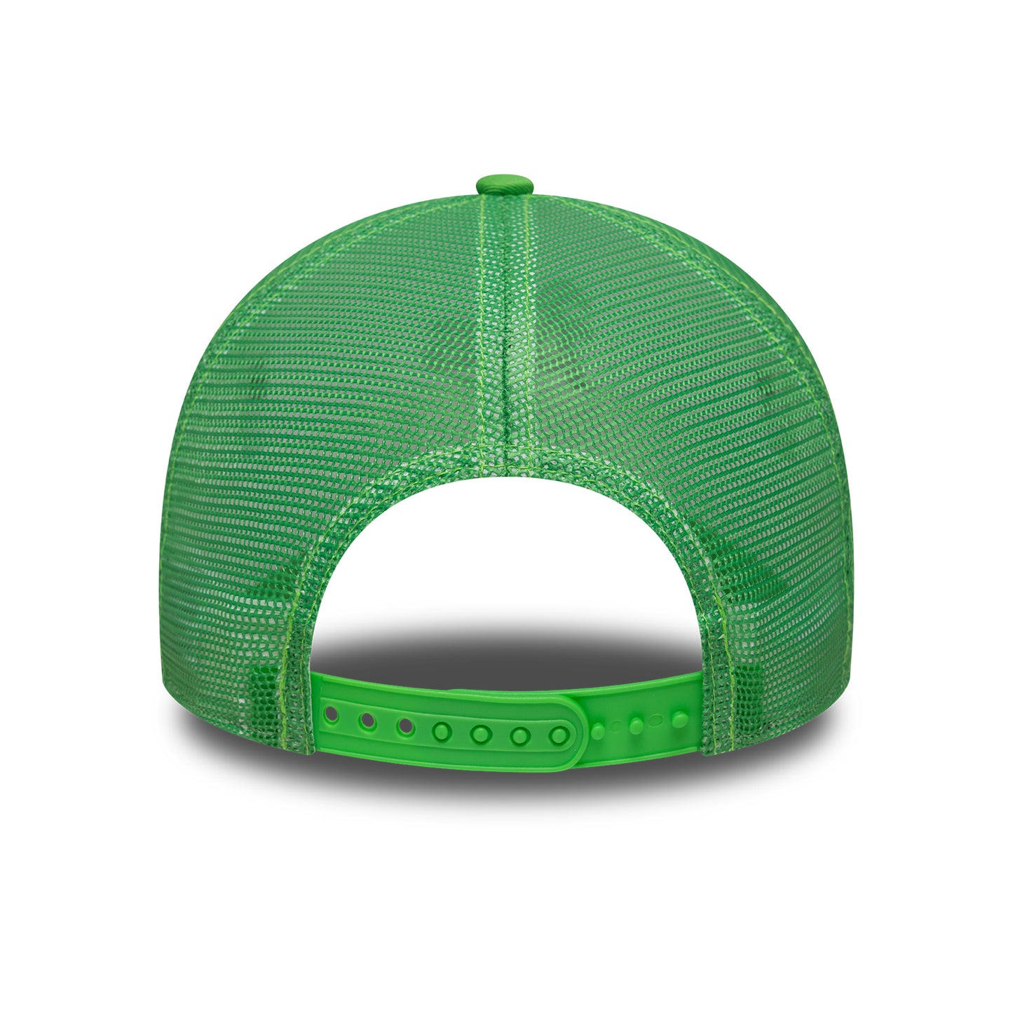 New Era Athletics A-Frame Trucker Cap - MLB League Essential - Bright Green-White