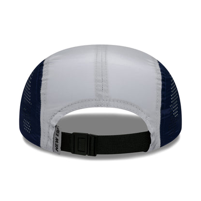 New Era Colourblock Runner 5 Panel Cap - Navy-Grey
