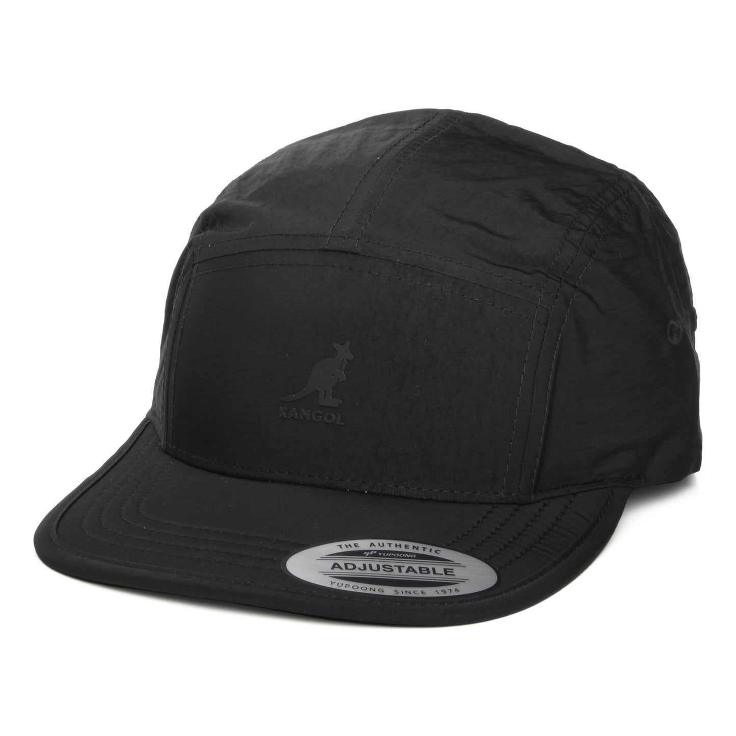 Kangol Soft Touch 5 Panel Cap - Black