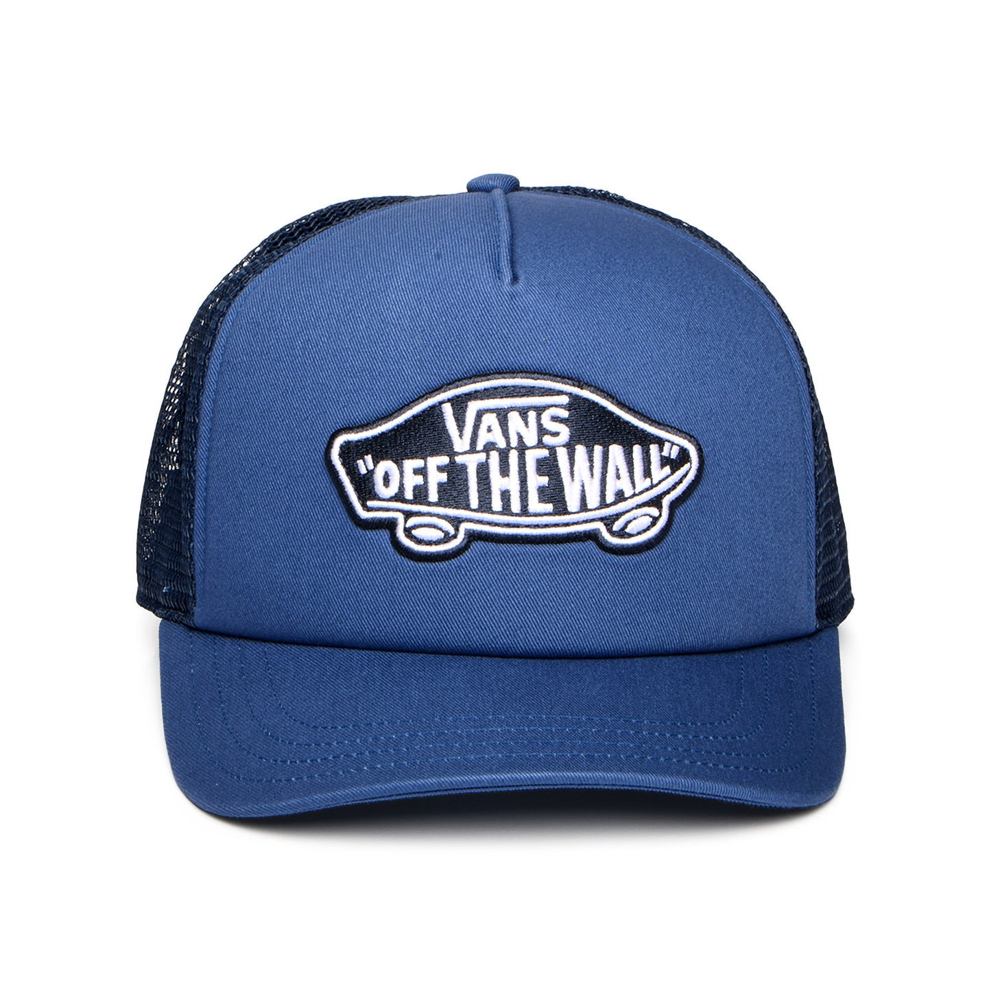 Vans Hats Classic Patch Curved Brim Trucker Cap - Navy Blue