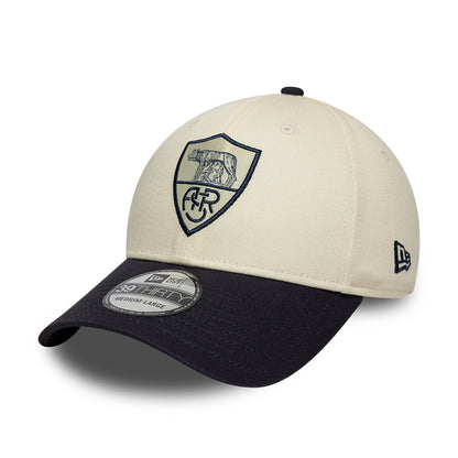 New Era 39THIRTY AS Roma Baseball Cap - Seasonal - Cream-Navy