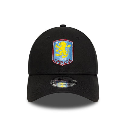 New Era 9FORTY Aston Villa FC Baseball Cap - Core - Black