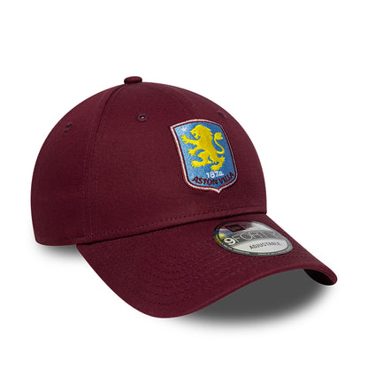 New Era 9FORTY Aston Villa FC Baseball Cap - Core - Claret