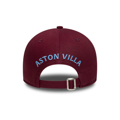 New Era 9FORTY Aston Villa FC Baseball Cap - Core - Claret