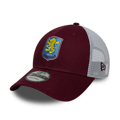 New Era 9FORTY Aston Villa FC Trucker Cap - League - Claret-Sky Blue