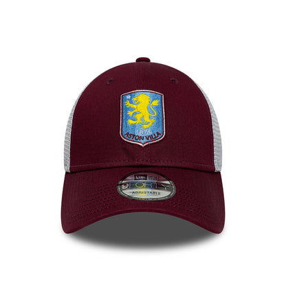 New Era 9FORTY Aston Villa FC Trucker Cap - League - Claret-Sky Blue