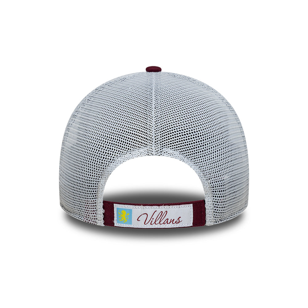 New Era 9FORTY Aston Villa FC Trucker Cap - League - Claret-Sky Blue