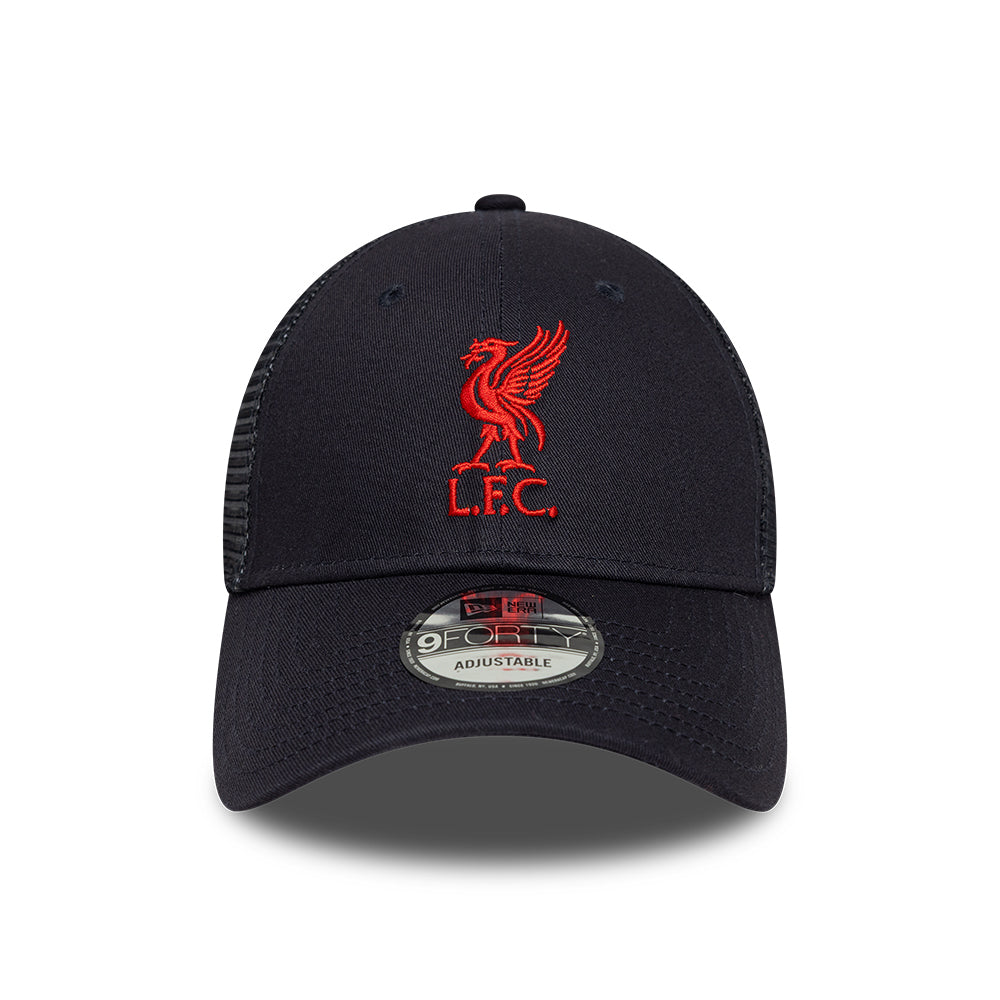 New Era 9FORTY Liverpool FC Trucker Cap - League - Navy-Red