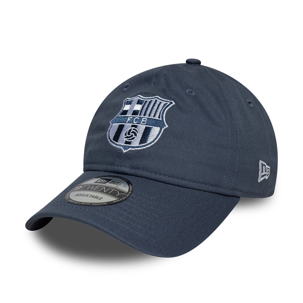 New Era 9TWENTY FC Barcelona Baseball Cap - Seasonal - Slate Blue