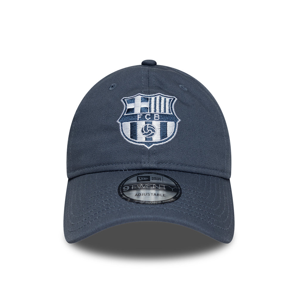 New Era 9TWENTY FC Barcelona Baseball Cap - Seasonal - Slate Blue