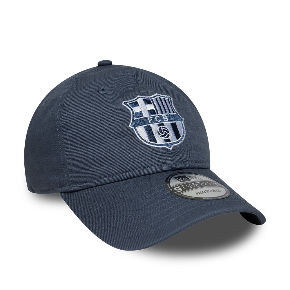 New Era 9TWENTY FC Barcelona Baseball Cap - Seasonal - Slate Blue