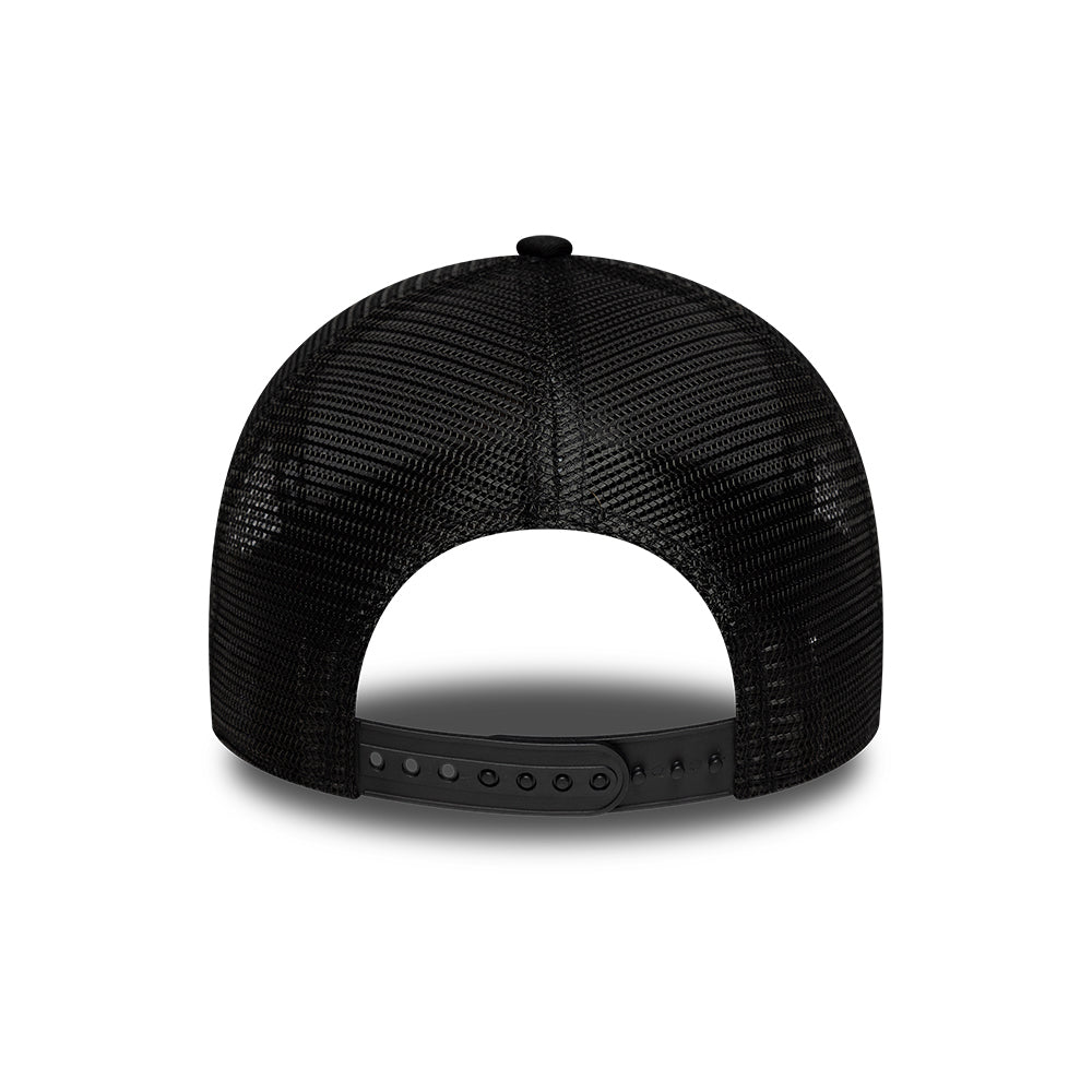 New Era 9FORTY FC Barcelona A-Frame Trucker Cap - Black-Gold