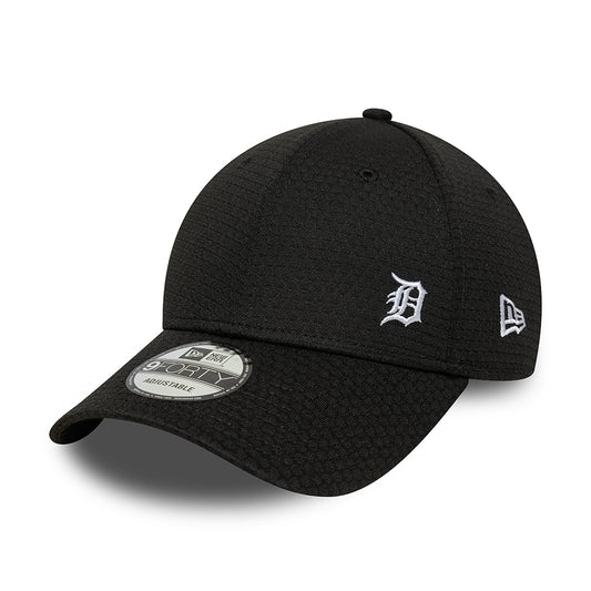 New Era 9FORTY Detroit Tigers Baseball Cap - MLB Flawless Mesh - Black-White