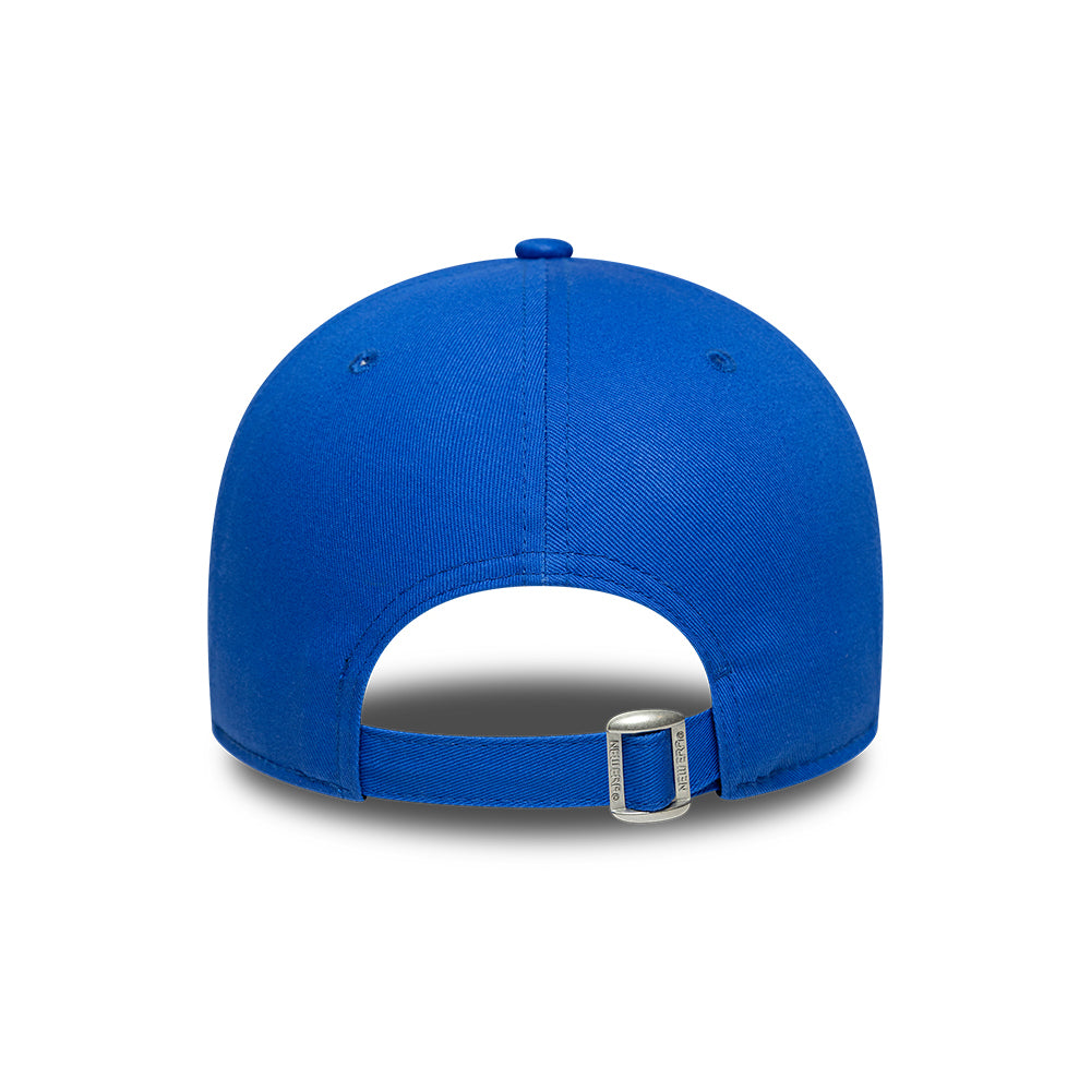 New Era 9FORTY New York Yankees Baseball Cap - MLB Team Outline - Bright Blue-White