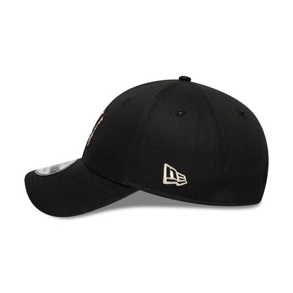New Era 9FORTY New York Yankees Baseball Cap - MLB Faux Pony Infill - Black