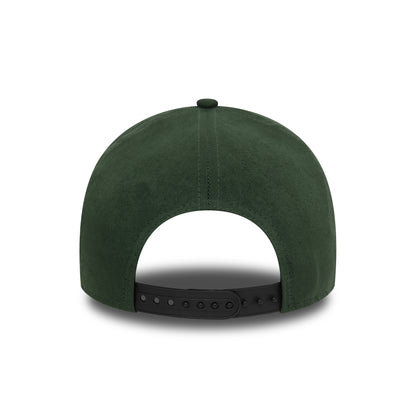 New Era 9FORTY L.A. Dodgers A-Frame Snapback Cap - MLB Faux Suede - Dark Green-Black