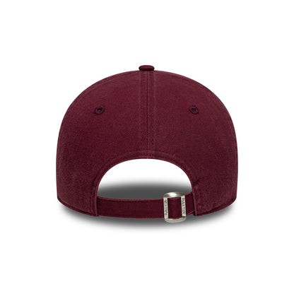 New Era 9TWENTY Detroit Tigers Baseball Cap - MLB Mini Logo - Burgundy-White