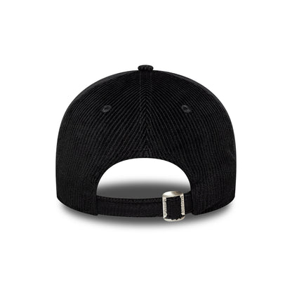 New Era 9TWENTY New York Yankees Baseball Cap - MLB Cord Midi - Black On Black