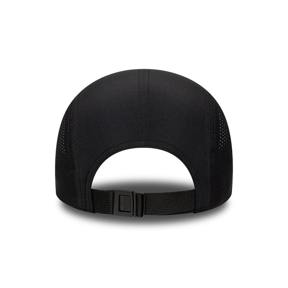 New Era Detroit Tigers 5 Panel Cap - MLB Tech Midi Runner - Black On Black